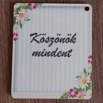 Köszönök mindent 