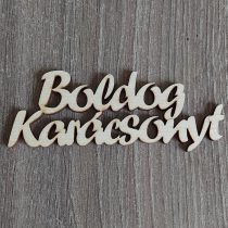 Boldog karácsonyt felirat 