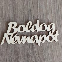 Boldog névnapot felirat