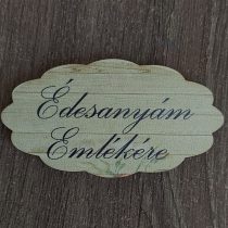 Édesanyám emlékére